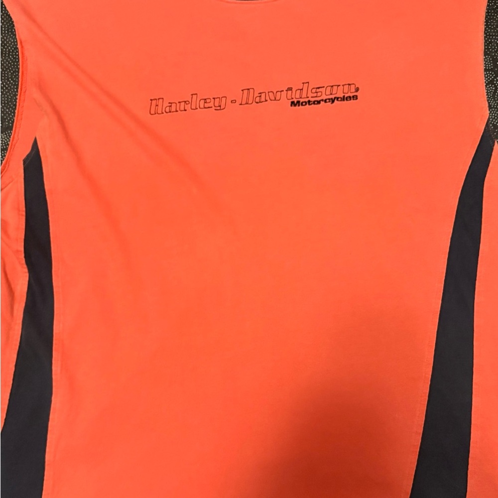 Harley-Davidson Red and Black Tee